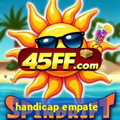 handicap empate -1